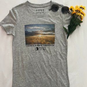 Grey Graphic Tee